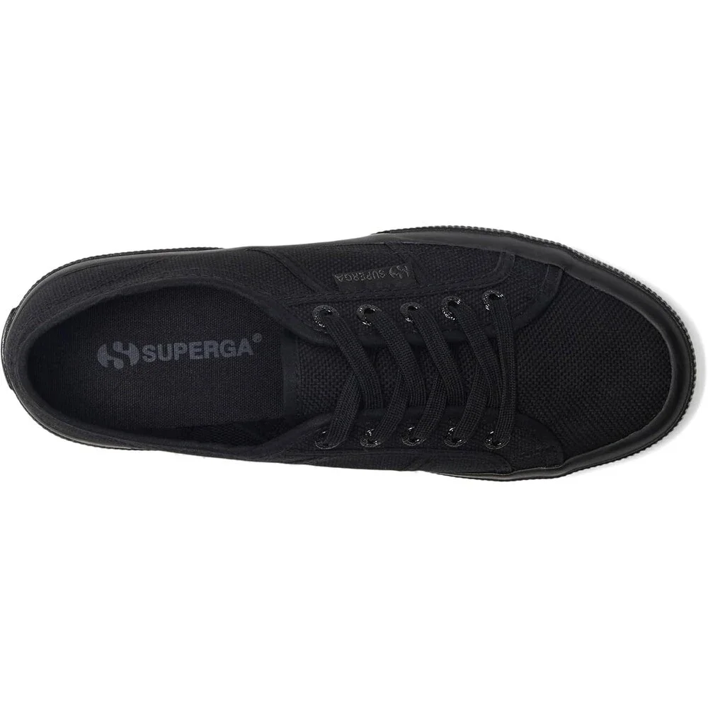 Superga 2750 Cotu Classic Sneakers Men's 5.5 Black Lace Up Casual Shoes ZOGG3684